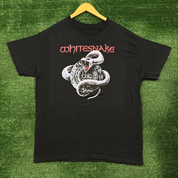 Whitesnake Trouble Album Rock Band  T-Shirt Size Large - Picture 1 of 4
